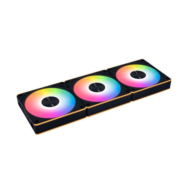Fan-Cooler-Lian-Li-UNI-FAN-CL-Wireless-Reverse-Blade-Fluid-Dynamic-Bearing-120mm-Negro-RGB-3-Pack
