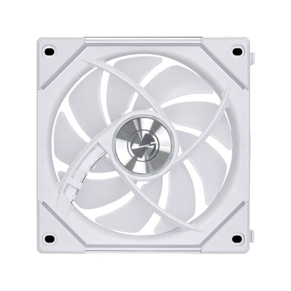 Fan-Cooler-Lian-Li-UNI-FAN-SL-INF-LCD-FLEX-Reverse-Blade-Fluid-Dynamic-Bearing-120mm-Blanco-RGB-3-Pack