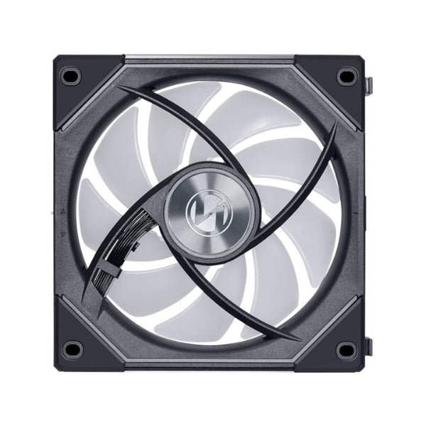 Fan-Cooler-Lian-Li-UNI-FAN-SL-INF-LCD-FLEX-Reverse-Blade-Fluid-Dynamic-Bearing-120mm-Negro-RGB