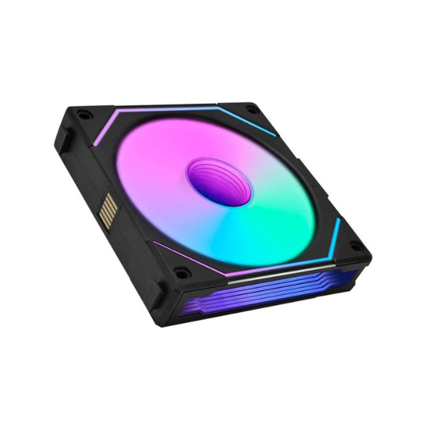 Fan-Cooler-Lian-Li-UNI-FAN-SL-INF-LCD-FLEX-Reverse-Blade-Fluid-Dynamic-Bearing-120mm-(3-Pack)-Negro-RGB
