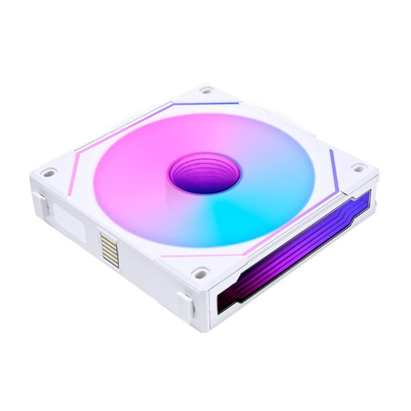 Fan-Cooler-Lian-Li-UNI-FAN-SL-INF-WIRELESS-120-Reversed-Blade-Fluid-Dynamic-Bearing-120mm-Blanco-RGB-3-Pack