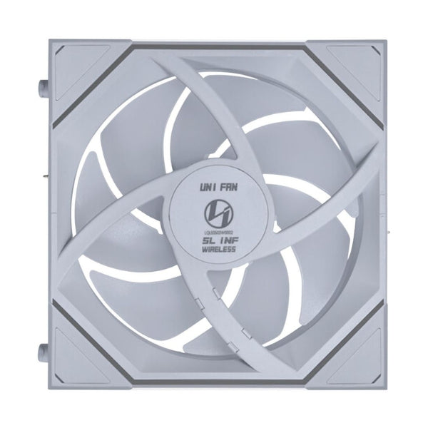Fan-Cooler-Lian-Li-UNI-FAN-SL-INF-WIRELESS-120-Reversed-Blade-Fluid-Dynamic-Bearing-120mm-Blanco-RGB