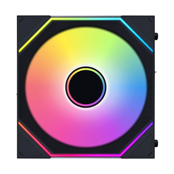 Fan-Cooler-Lian-Li-UNI-FAN-SL-INF-WIRELESS-120-Reversed-Blade-Fluid-Dynamic-Bearing-120mm-Negro-RGB