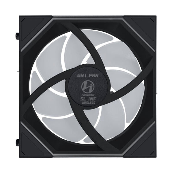 Fan-Cooler-Lian-Li-UNI-FAN-SL-INF-WIRELESS-120-Reversed-Blade-Fluid-Dynamic-Bearing-120mm-Negro-RGB