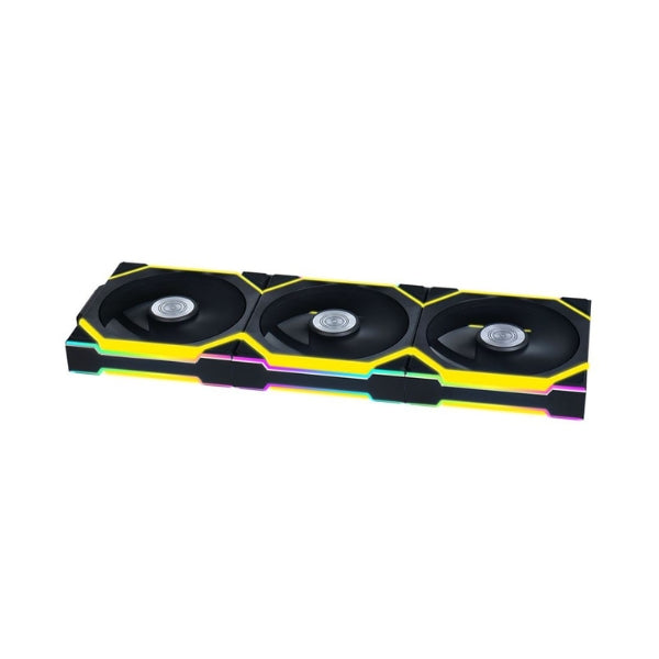 Fan-Cooler-Lian-Li-UNI-FAN-SL-Wireless-Fluid-Dynamic-Bearing-120mm-Negro-RGB-3-Pack