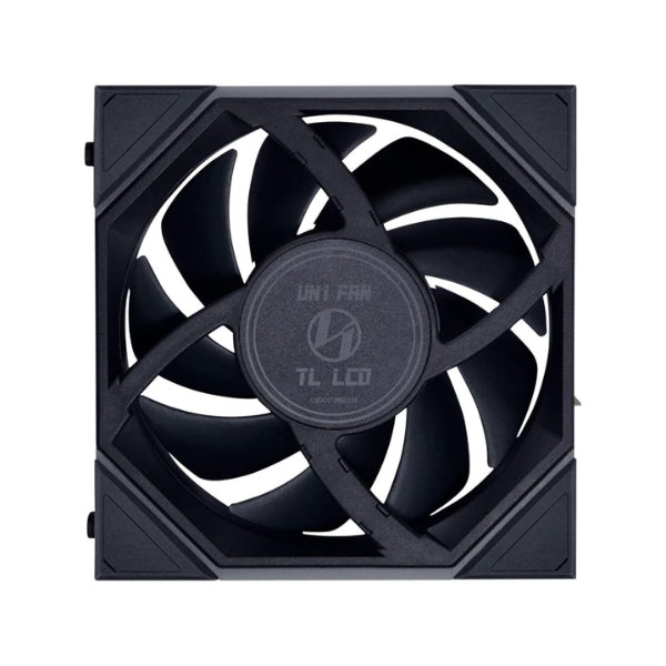 Fan-Cooler-Lian-Li-UNI-FAN-TL-LCD-FLEX-Reverse-Blade-Fluid-Dynamic-Bearing-120mm-Negro-RGB