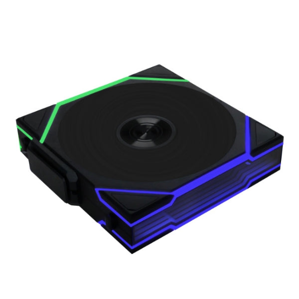 Fan-Cooler-Lian-Li-Uni-Fan-Reverse-TL-Wireless-LCD-Fluid-Dynamic-Bearing-140mm-Negro-RGB