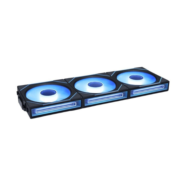 Fan-Cooler-Lian-Li-Uni-Fan-SL-INF-Wireless-120-Fluid-Dynamic-Bearing-120mm-Negro-RGB-3-Pack
