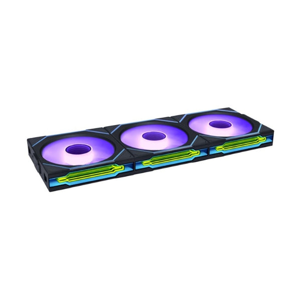 Fan-Cooler-Lian-Li-Uni-Fan-SL-INF-Wireless-120-Fluid-Dynamic-Bearing-120mm-Negro-RGB-3-Pack