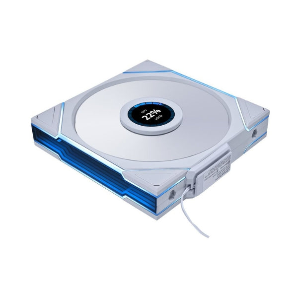 Fan-Cooler-Lian-Li-Uni-Fan-TL-Wireless-LCD-Fluid-Dynamic-Bearing-140mm-Blanco-RGB