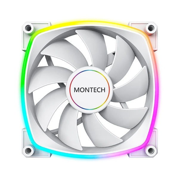 Fan-Cooler-Montech-AX140-ARGB-Hydro-Dynamic-Bearing-140mm-Blanco-ARGB