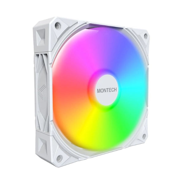 Fan-Cooler-Montech-E28-ARGB-Fluid-Dynamic-Bearing-120mm-Blanco-ARGB