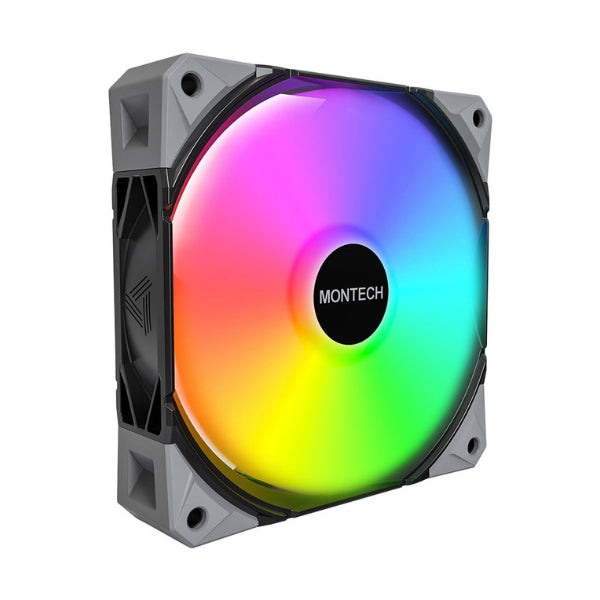Fan-Cooler-Montech-E28-ARGB-Fluid-Dynamic-Bearing-120mm-Negro-ARGB-3-Pack