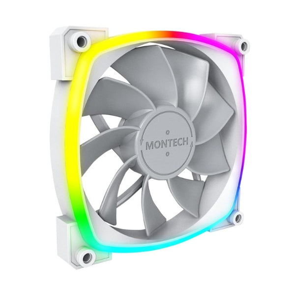 Fan-Cooler-Montech-RX120-ARGB-Rifle-Bearing-Reversed-120mm-Blanco-ARGB