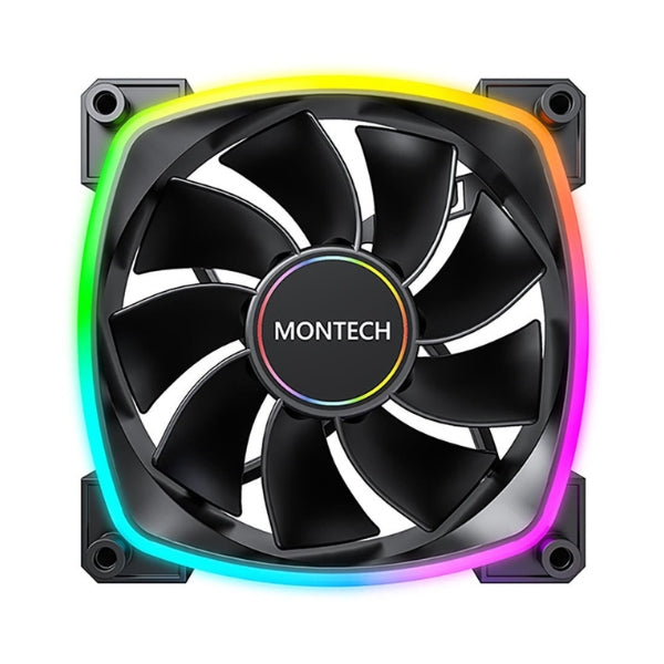 Fan-Cooler-Montech-RX140-ARGB-Reversed-Rifle-Bearing-140mm-Negro-ARGB