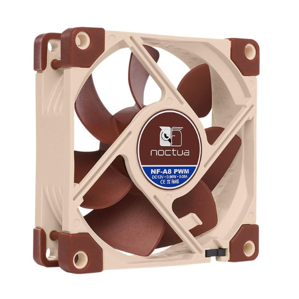 Fan-Cooler-Noctua-NF-A8-PWM-SSO2-Bearing-80mm-Marrón