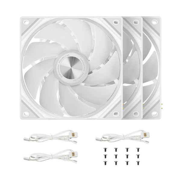 Fan-Cooler-TRYX-ROTA-SL-ARGB120-Fluid-Dynamic-Bearing-120mm-Blanco-RGB-3-Pack