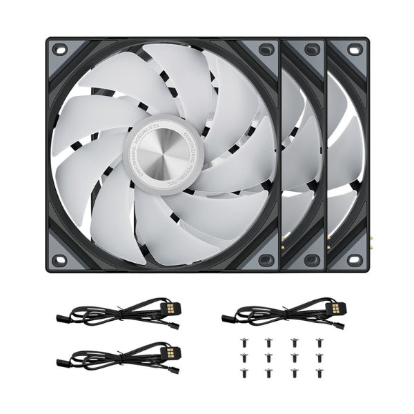 Fan-Cooler-TRYX-ROTA-SL-ARGB120-Fluid-Dynamic-Bearing-120mm-Negro-RGB-3-Pack