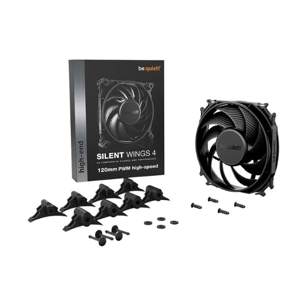 Fan-Cooler-be-quiet-SILENT-WINGS-4-Fluid-Dynamic-Bearing-120mm-Negro