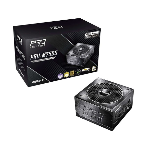 Fuente-de-Poder-ASRock-PRO-M750G-750W-80-PLUS-Gold-Modular-ATX