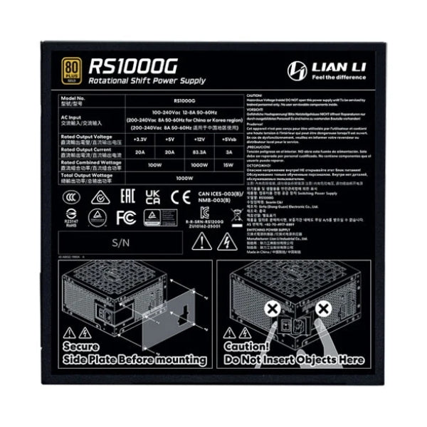 Fuente-de-Poder-Lian-Li-RS1000W-with-Hub-1000W-80-PLUS-Gold-Modular-ATX