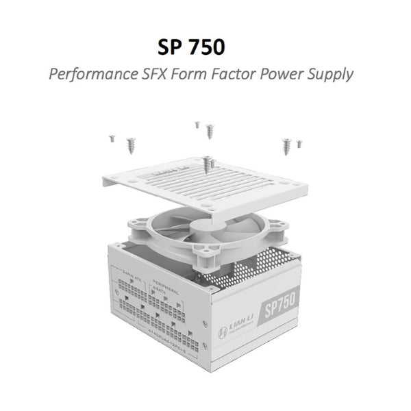 Fuente-de-Poder-Lian-Li-SP-750-GA-750W-80-PLUS-Gold-Modular-SFX-White
