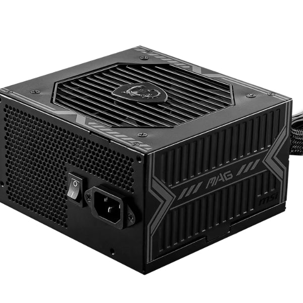 Fuente - de - Poder - MSI - MAG - A550BN - 550W - ATX - 80 - Plus - Bronze - Active - PFC - PCIe - Negro-diagonal