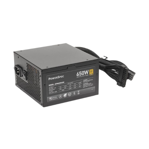 Fuente-de-Poder-PowerSpec-CW-650W-80-PLUS-Gold-Semi-Modular-ATX