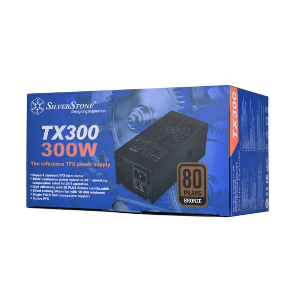 Fuente-de-Poder-SilverStone-TX300-300W-80-PLUS-Bronze-No-Modular-TFX