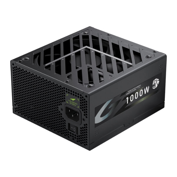 Fuente de Poder - Gamemax - GZ 1000G BK - 1000W - ATX 3.1 - PCIe 5.1 - 80 PLUS Gold - Full Modular - 12V-2x6 - Active PFC - Negro