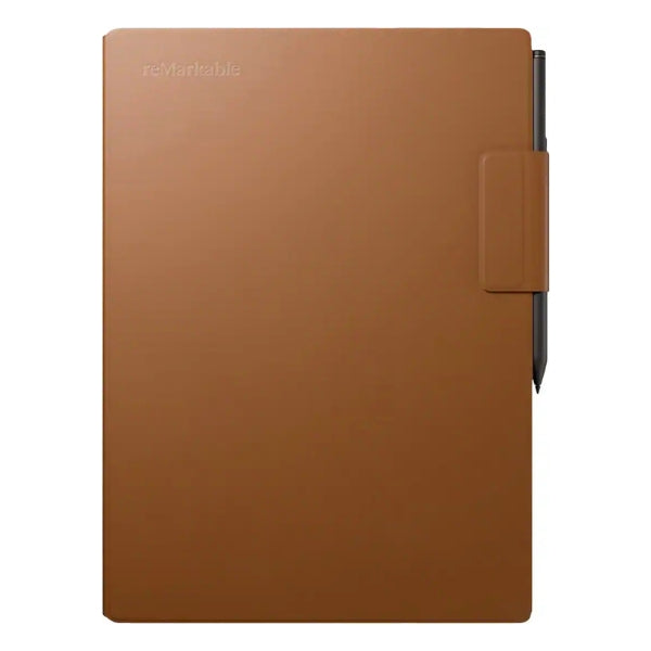 Funda-para-tablet-reMarkable-Paper-Pro-11,8-Premium-Leather-Book-Folio-Brown