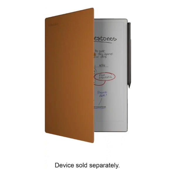 Funda-para-tablet-reMarkable-Paper-Pro-11,8-Premium-Leather-Book-Folio-Brown