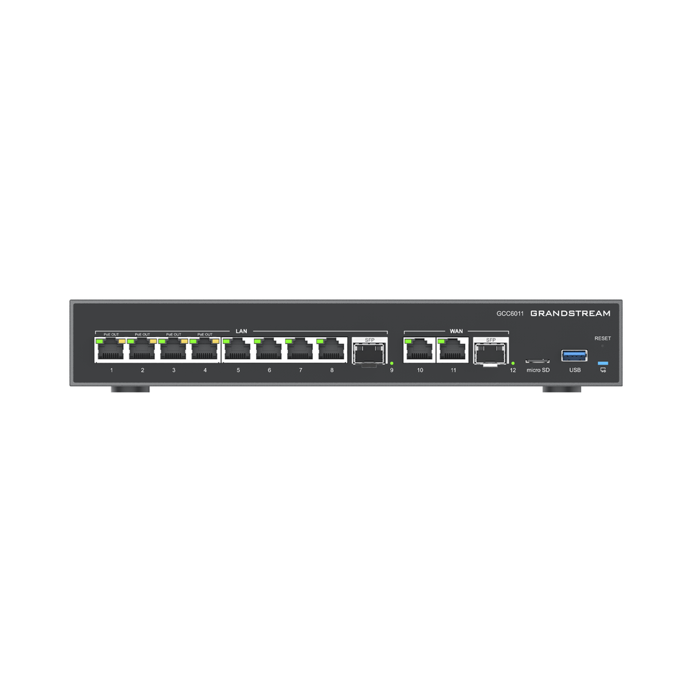 Central Telefónica IP Grandstream GCC6011 10 Puertos