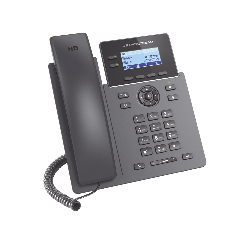 Teléfono IP Grandstream GRP2602 2 Líneas SIP 4 Cuentas SIP 2.21"