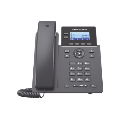 Teléfono IP Grandstream GRP2602 2 Líneas SIP 4 Cuentas SIP 2.21"