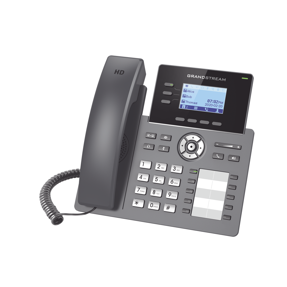 Teléfono IP Grandstream GRP2604 3 Líneas SIP 6 Cuentas SIP