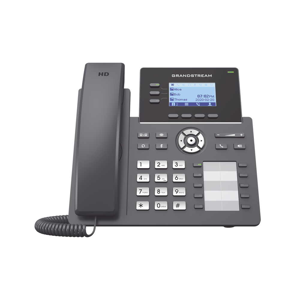 Teléfono IP Grandstream GRP2604 3 Líneas SIP 6 Cuentas SIP