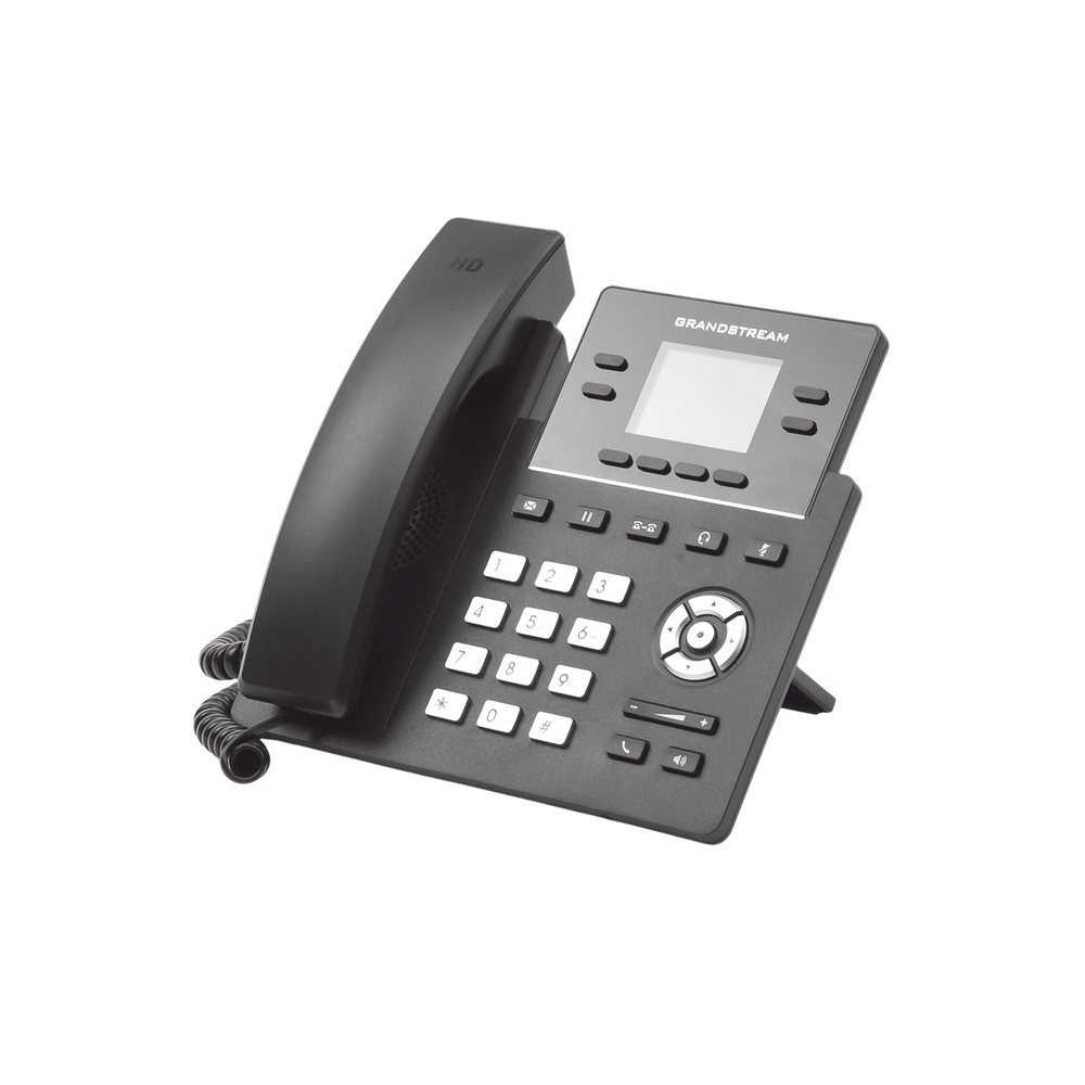 Teléfono IP Grandstream GRP-2612P 4 Líneas SIP 2 Cuentas SIP 2.4" PoE