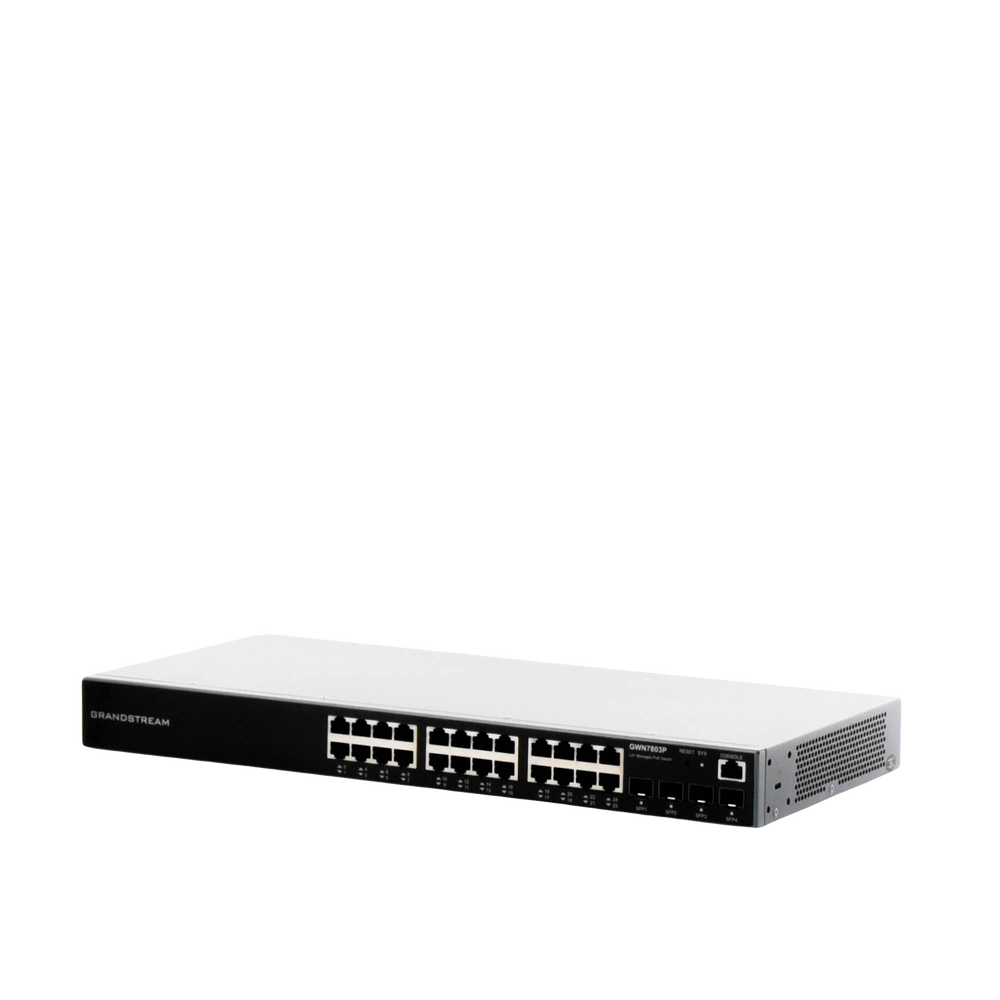 Switch Grandstream GWN7803P 24 Puertos PoE+ Gigabit