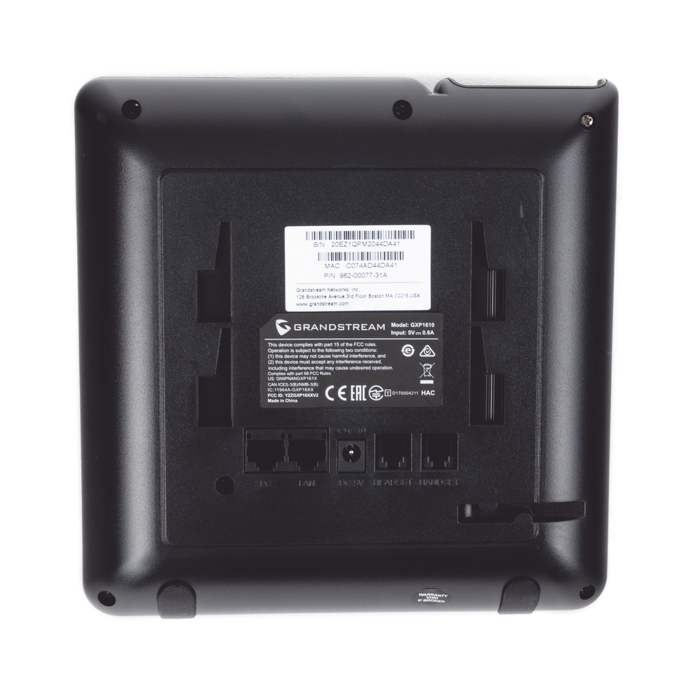 Teléfono IP Grandstream GXP-1610 1 Cuenta SIP