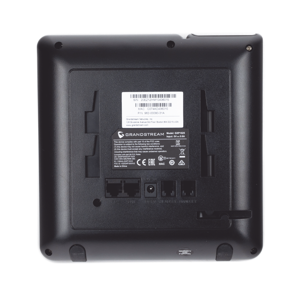 Teléfono IP Grandstream GXP-1625 PoE