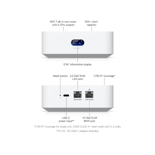 Gateway-Ubiquiti-UniFi-Express-7-WiFi-7-Mesh-10G-Compacto-PoE-SD-WAN-VPN