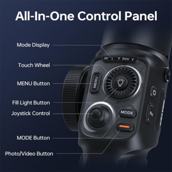Gimbal-Zhiyun-SMOOTH-5S-AI-Ejes-para-Smartphone
