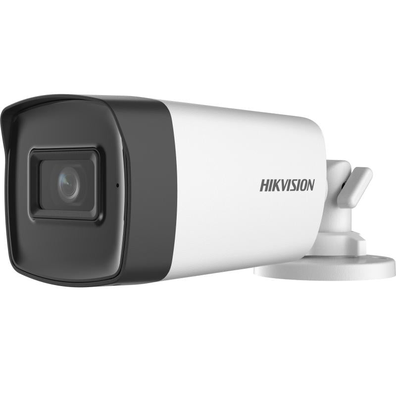 Cámara de Seguridad Hikvision - AUDIO POR COAXITRON Bala TURBOHD 5 Megapixeles - Lente (2.8 mm - 3.6 mm) - Exterior IP67