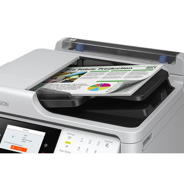 Impresora Multifuncional Epson WorkForce Pro WF-C5890 Inalámbrica – Color – Dúplex – C11CK23301