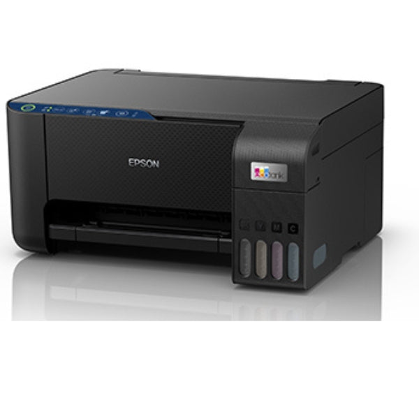 Impresora Multifuncional - Epson - EcoTank L3251 - 3 en 1 - Inalámbrica - Wi-Fi - Wi-Fi Direct - Sistema de Tanque de Tinta - USB - Negro