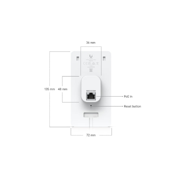 Intercomunicador-Ubiquiti-Intercom-Viewer-5-HD-PoE-Pantalla-Táctil-Interior