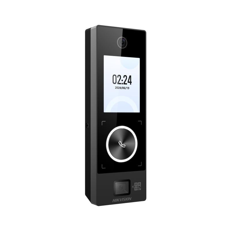 Control de Acceso Hikvision - Terminal de Acceso Facial Serie Value - Pantalla 2.4 Pulgadas TFT - 2MP Lente Gran Angular