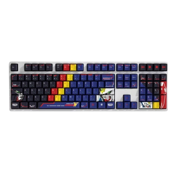 Keycaps - Gaming - HYTE - x - Mobile - Suit - Gundam - Wing - Official - Keycap - Set - Cherry - Profile - MX - Compatible - PBT - Dye - Sublimated - 152 - Piezas - KEY-HYTE-GWING - Multicolor