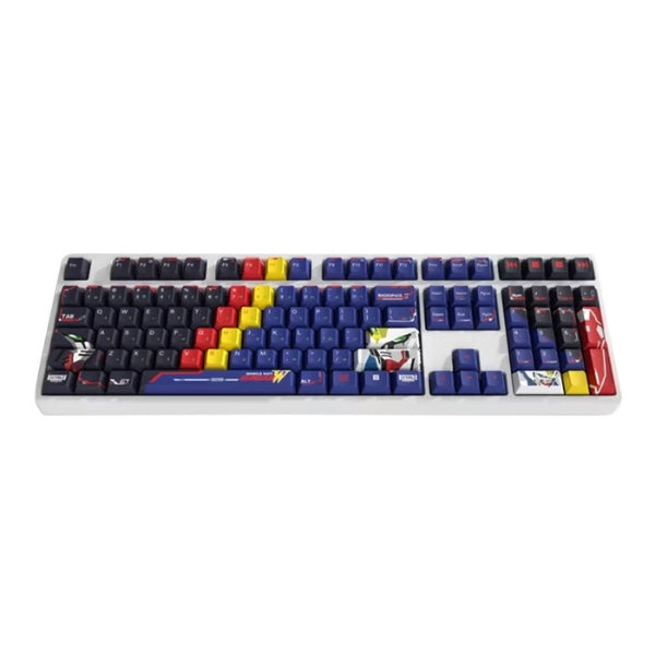 Keycaps - Gaming - HYTE - x - Mobile - Suit - Gundam - Wing - Official - Keycap - Set - Cherry - Profile - MX - Compatible - PBT - Dye - Sublimated - 152 - Piezas - KEY-HYTE-GWING - Multicolor